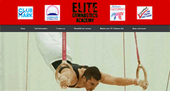 Desktop Screenshot of elite-gymnastics.co.uk